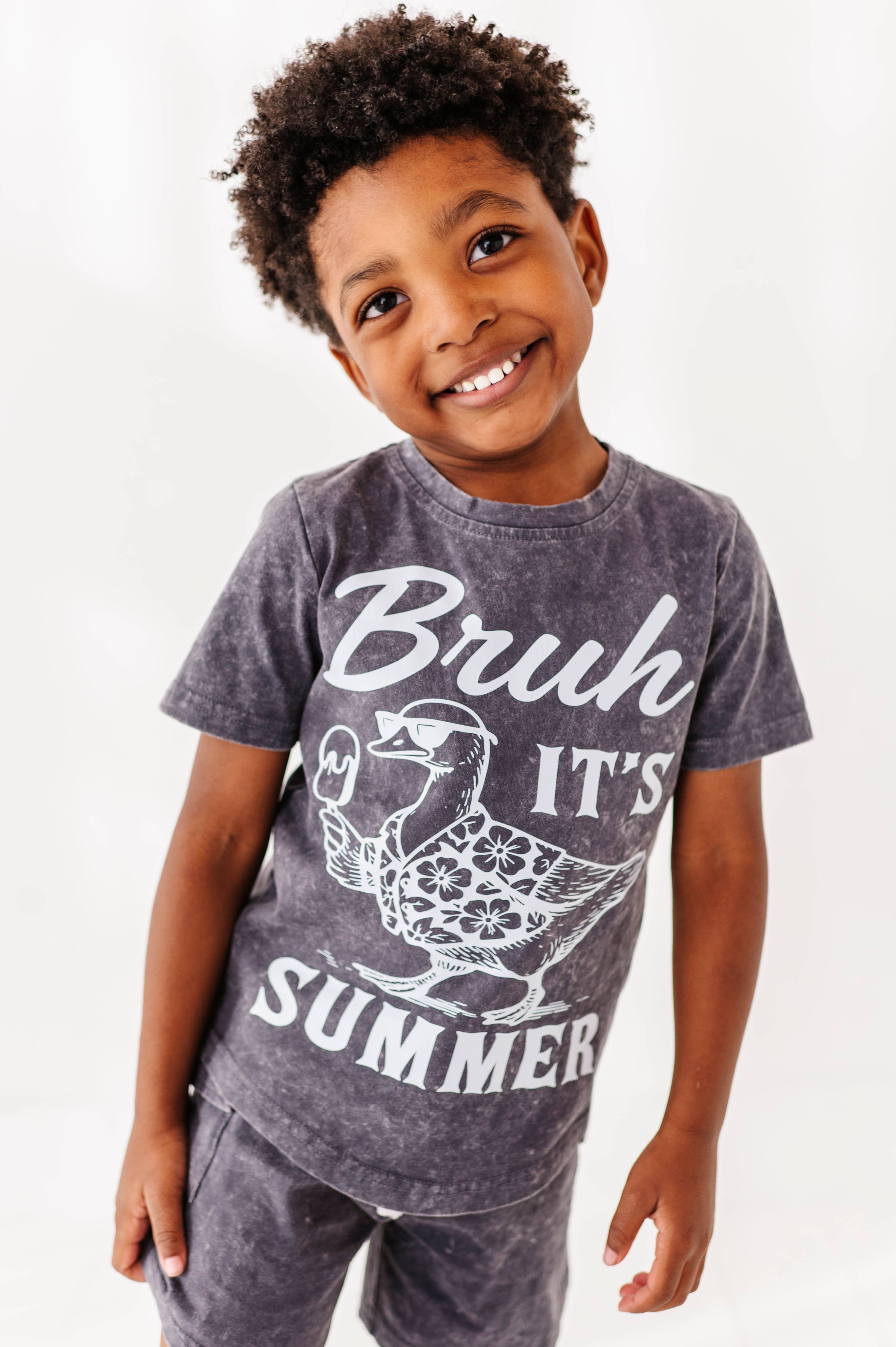 Bruh It's Summer | Charcoal Graphic Tee - COMING SOON!